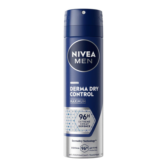 Nivea Men - Deodorant - Spray - Derma Dry Control - 150ml