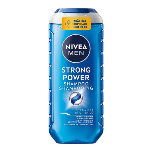 Nivea Men - Shampoo - Strong Power - 250ml