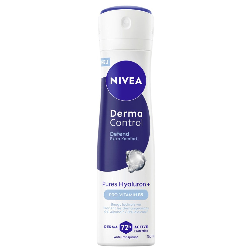Nivea - Deodorant - Spray - Derma Control - Defend - 72h - 150ml