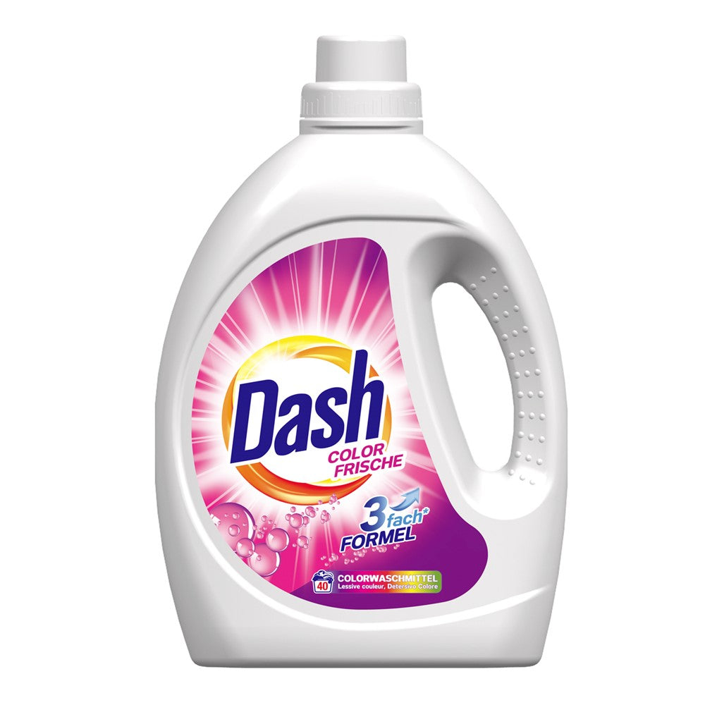 Dash - Wasmiddel - Vloeibaar - Color Frische - 40Wb/2.2L