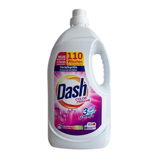 Dash - Wasmiddel - Vloeibaar - Color Frische - 110Wb/4.95L