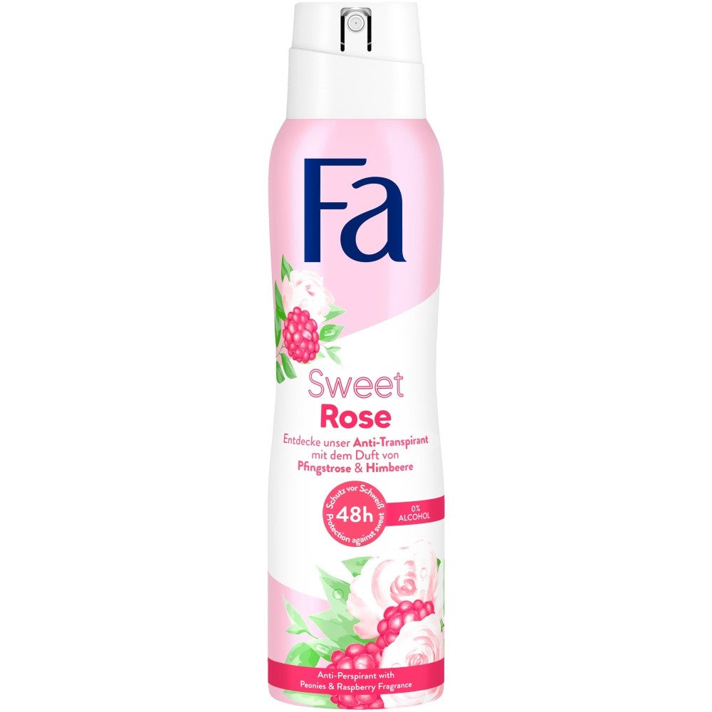 Fa - Deodorant - Spray - Sweet Rose - 150ml