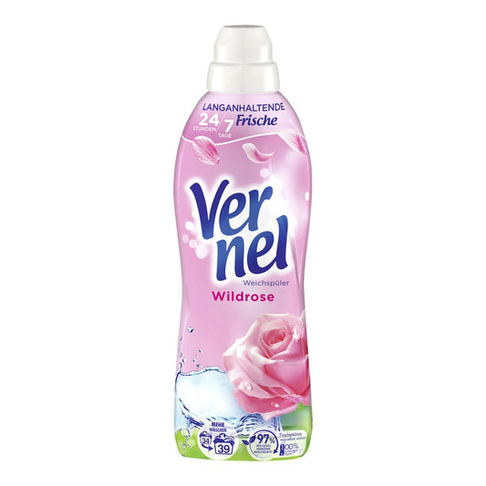 Vernel - Wasverzachter - Vloeibaar - Wildrose - 39Wb/858ml