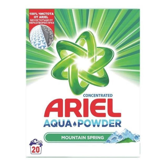 Ariel - Wasmiddel - Waspoeder - Mountain Spring - 20Wb/1300g