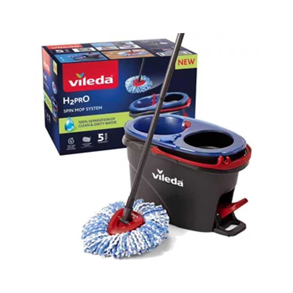 Vildea H2Pro - Schoonmaakset - Spin Mop System - 1 Stuk