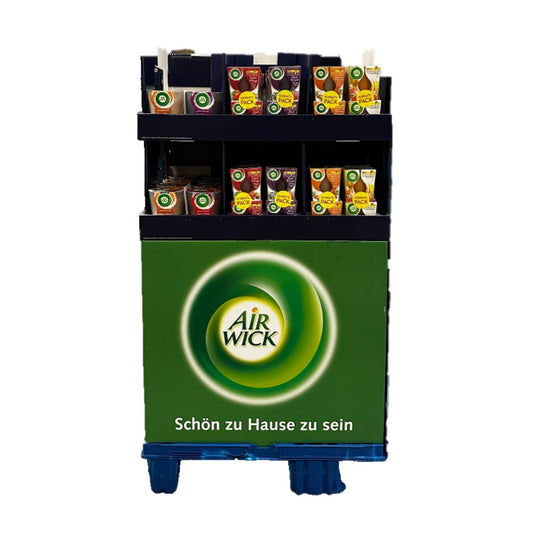 Air Wick - Display - Geurkaars - Luctverfrisser - 7 Assortimenten - 48 Stuks