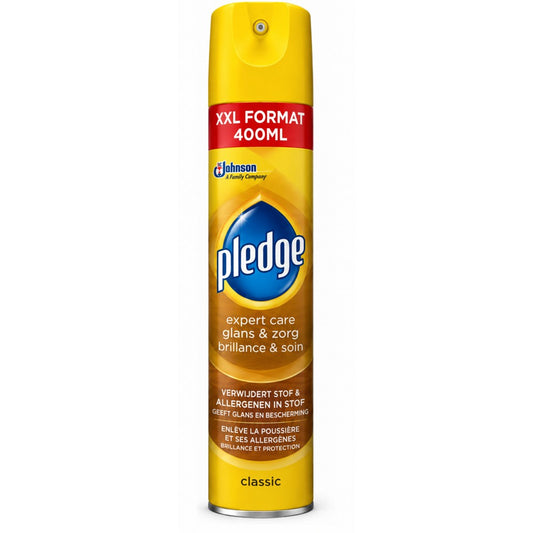 Pledge - Houtverzorging - Spray - XXL Format - Expert Care - Classic - 400ml