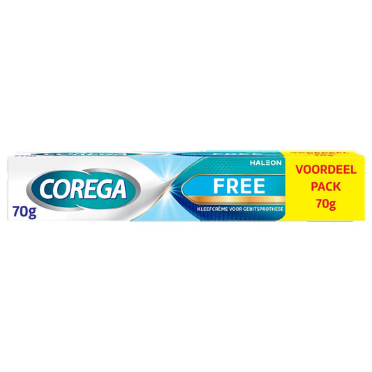 Corega - Kunstgebitverzorging - Pasta - Free - 70g