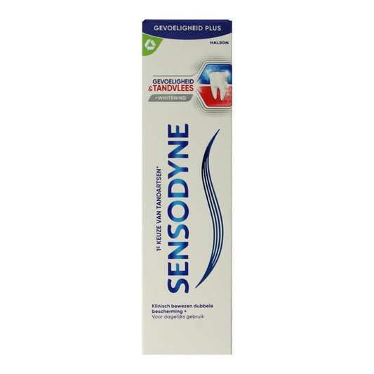 Sensodyne - Tandpasta - Gevoeligheid & Tandvlees - Whitening - 75ml