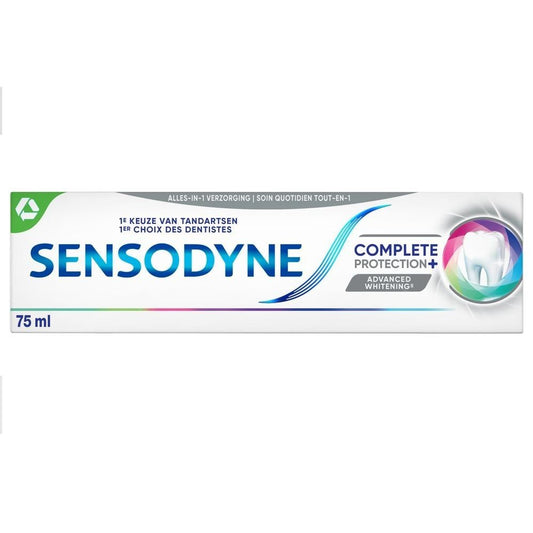 Sensodyne - Tandpasta - Complete Protection + - Advanced Whitening - 75ml