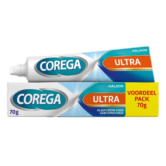 Corega - Kunstgebitverzorging - Pasta - Ultra - Mint - 70g