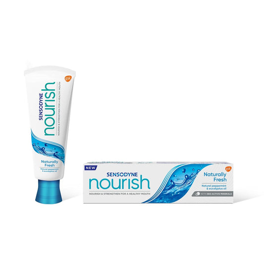 Sensodyne - Tandpasta - Nourish - Naturally Fresh - Peppermint & Eucalyptus Oil - 75ml