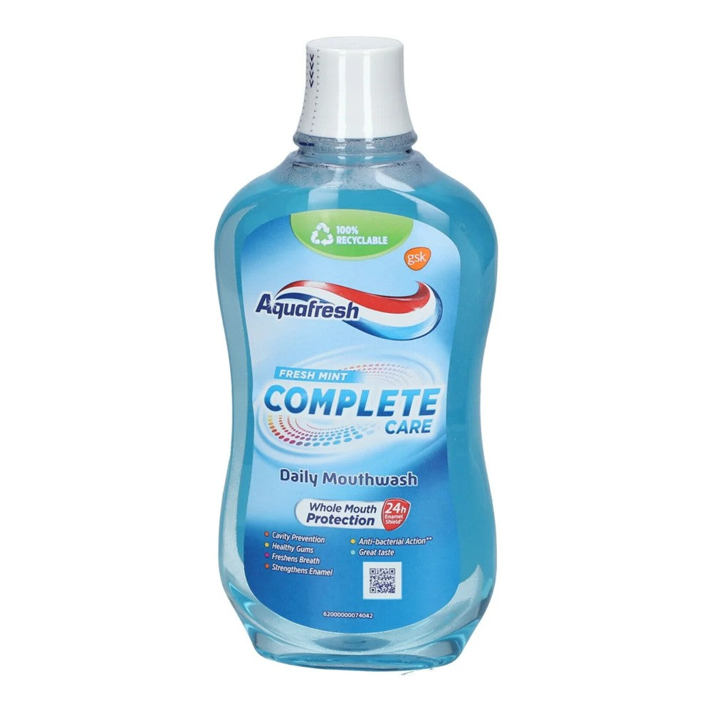 Aquafresh - Mondwater - Fresh Mint - Complete Care - 500ml