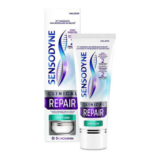 Sensodyne - Tandpasta - Clinical Repair - Deep Clean - 75ml