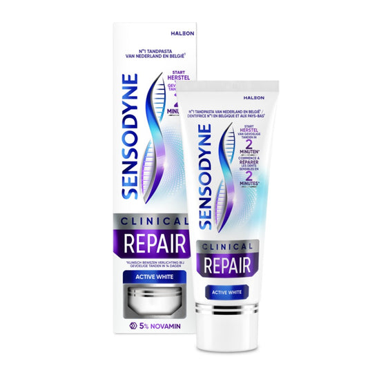 Sensodyne - Tandpasta - Clinical Repair - Repair Active White - 75ml