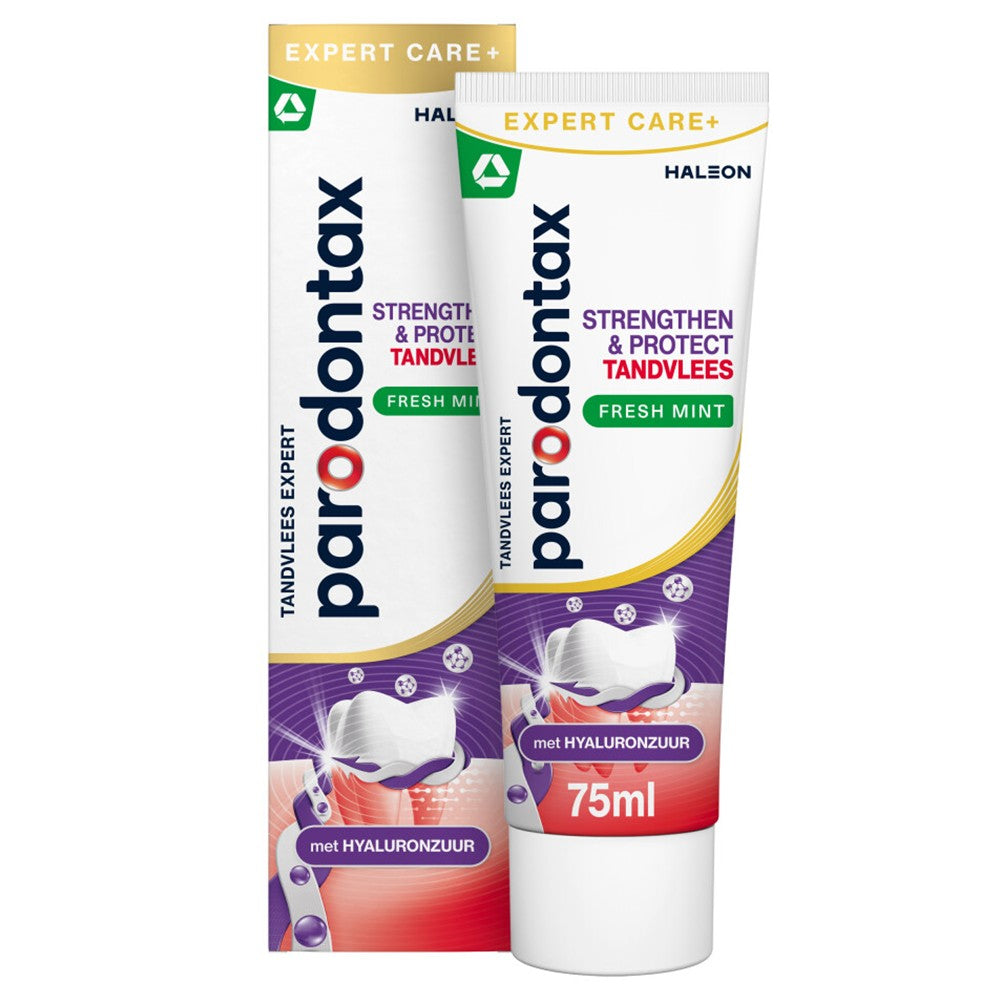 Parodontax - Tandpasta - Expert Care+ - Strenghten & Protect Tandvlees - Fresh Mint - 75ml