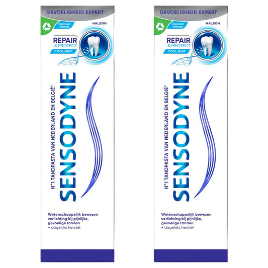 Sensodyne - Tandpasta - Repair & Protect - Cool Mint - 2x75ml