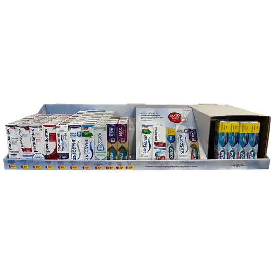 Sensodyne - Display - Tandpasta - 11 Assortimenten - 72 Stuks