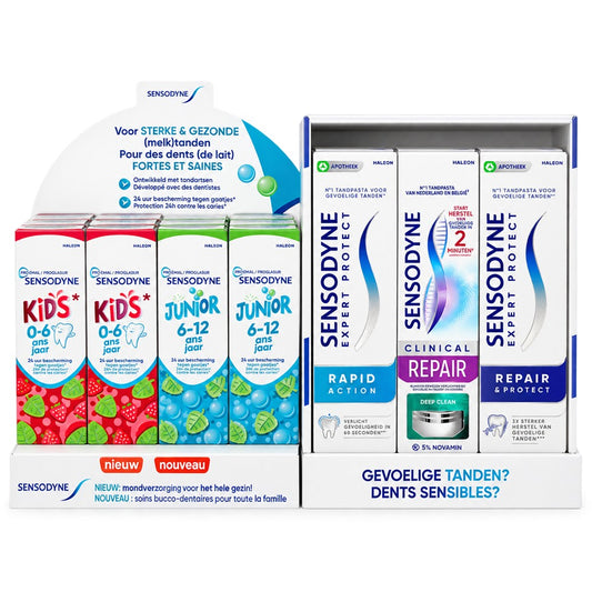Sensodyne - Display - 5 Assortimenten - 24 Stuks