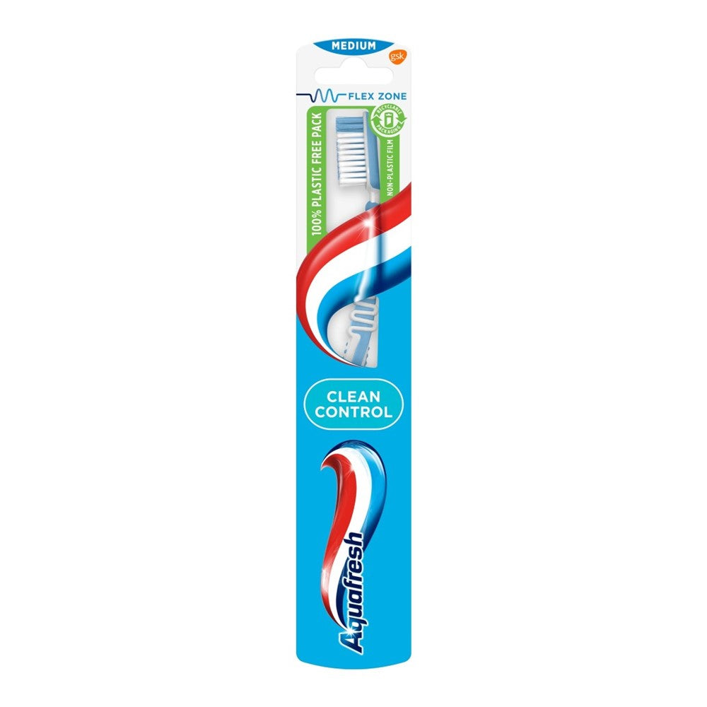 Aquafresh - Tandenborstel - Clean Control - Medium - 1 Stuk