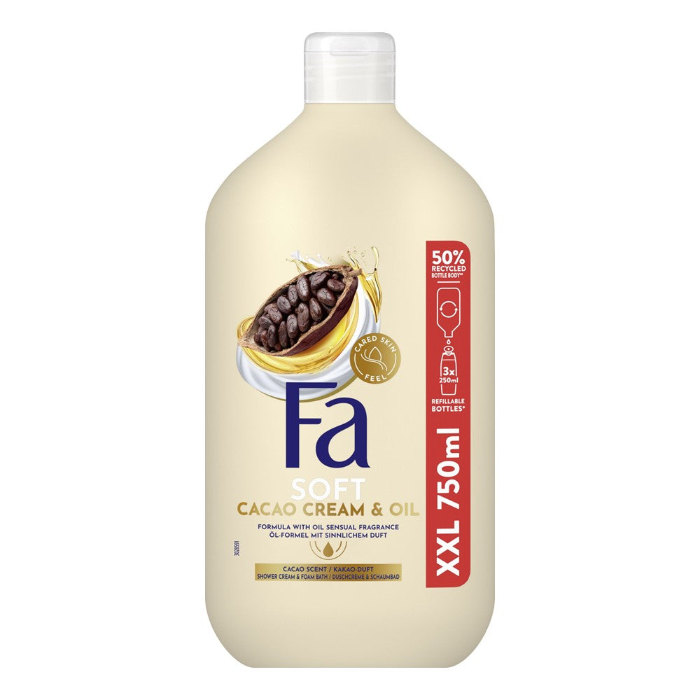 Fa - Douchegel - Cacao Cream & Oil  - 750ml