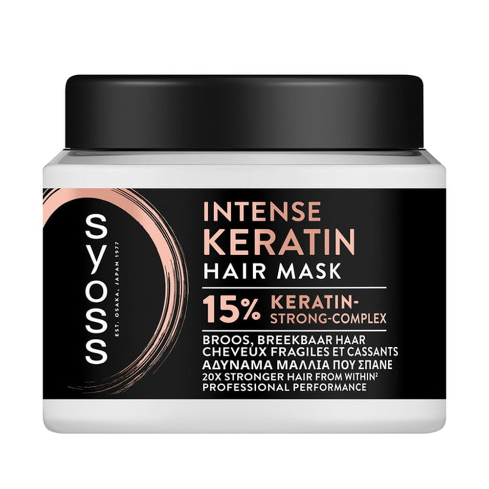 Syoss - Haarmasker - Intense Keratin - 400ml