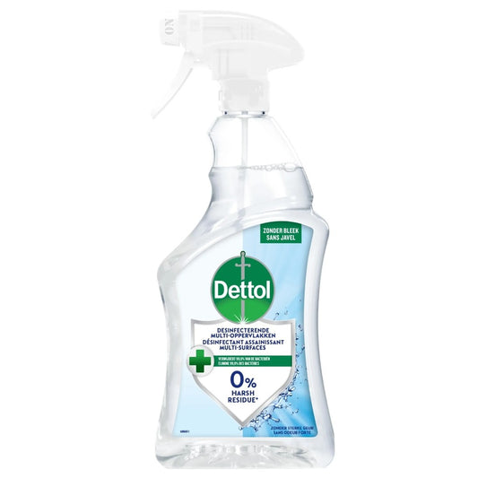 Dettol - Allesreiniger - Spray - Zonder Bleek - 0% Harsh Residue - 500ml