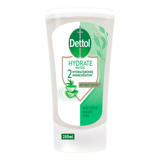 Dettol - Handzeep - Navulling - Hydrate - Aloe Vera & Bambou - 250ml