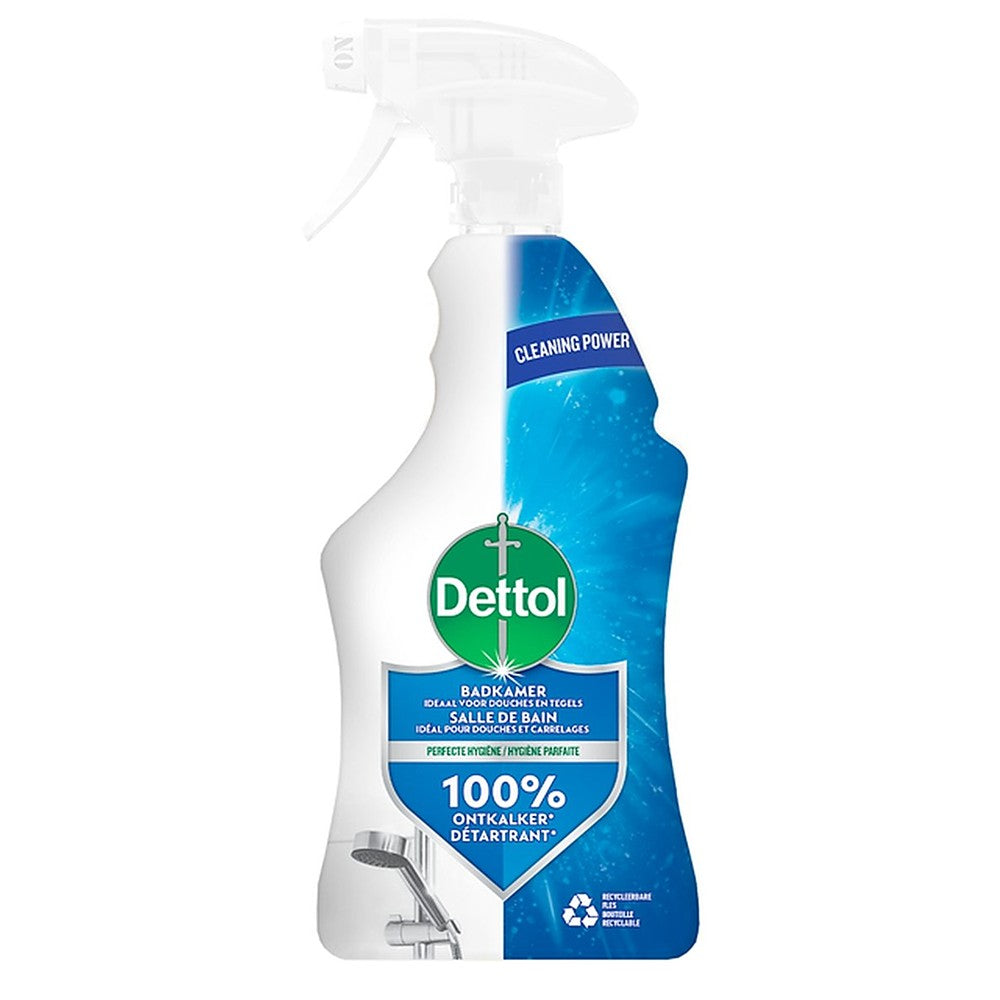 Dettol - Badkamerreiniger - Spray - Cleaning Power - 100% Ontkalker - 500ml