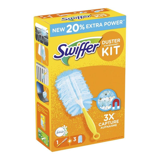Swiffer - Duster - Starterset - 1 + 3 Navulling Kit - 3x Capture - 4 Stuks