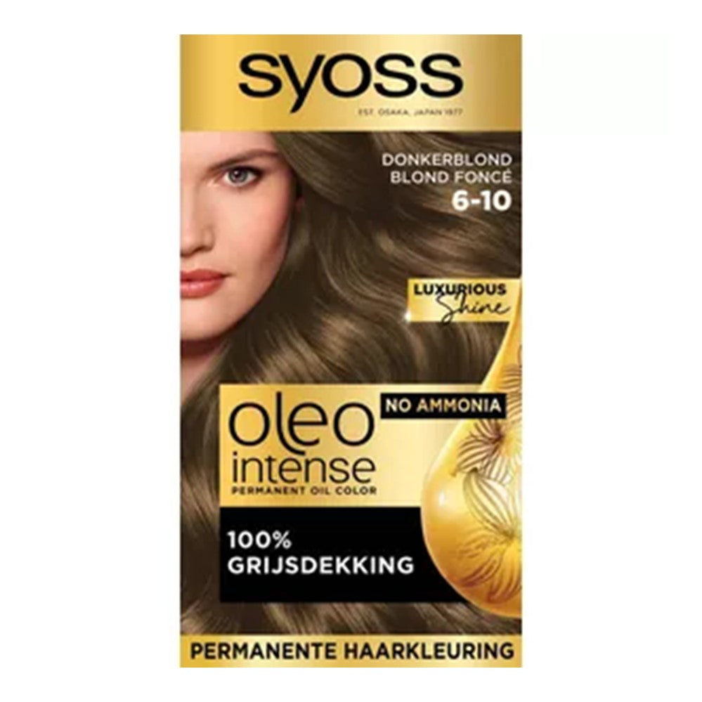 Syoss - Haarverf - Donkerblond - 6_10 - 1 Stuk
