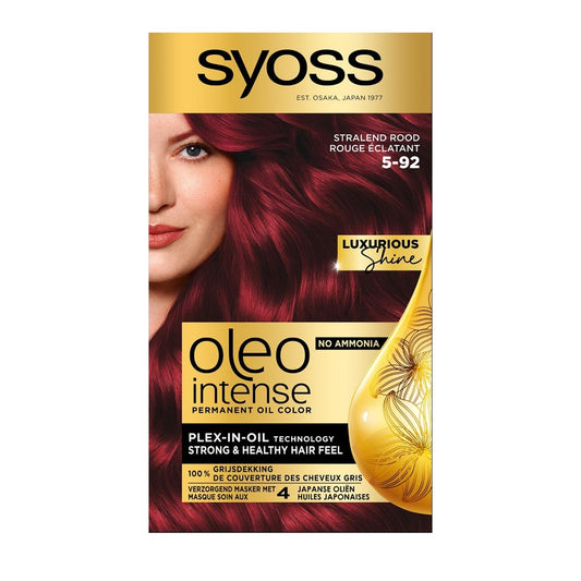 Syoss - Haarverf - Oleo Intense - Stralend Rood - Nr. 5-92 - 1 Stuk