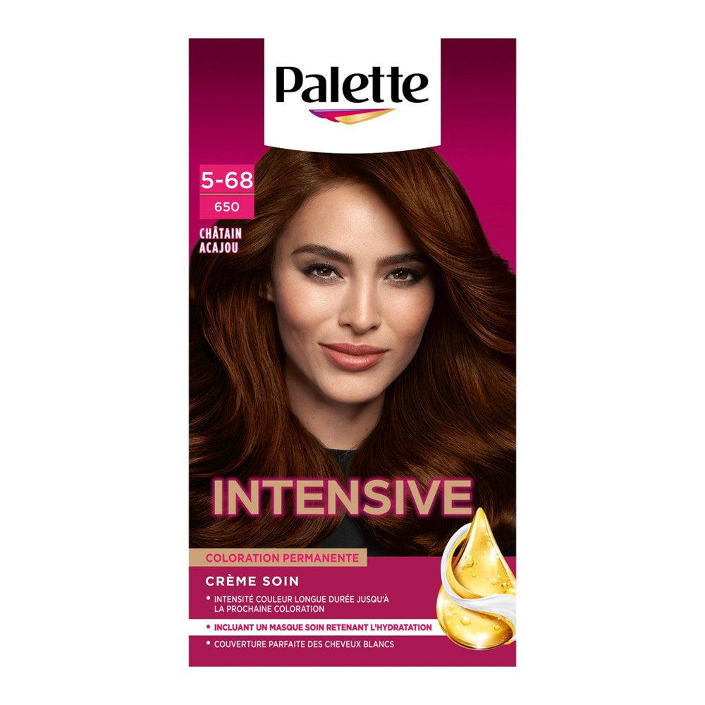 Poly Palette - Haarverf - 650 - Kastanje Middenbruin - 115ml