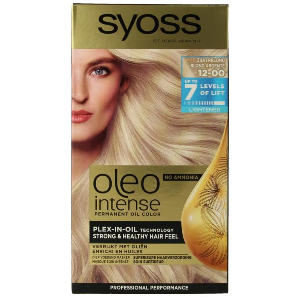 Syoss - Haarverf - Oleo Intense - Zilverblond - 12_00 - 1 Stuk