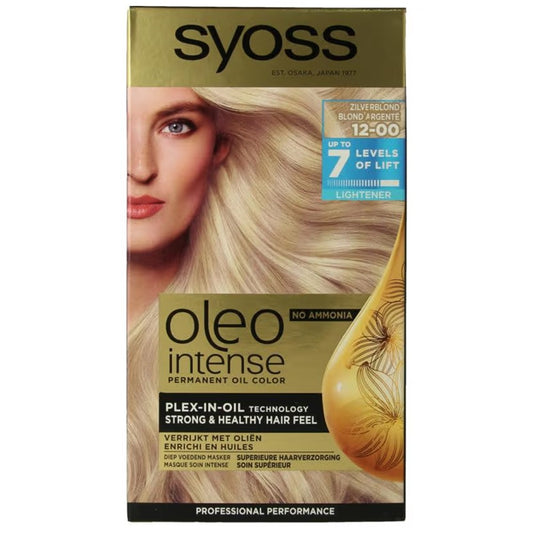 Syoss - Haarverf - Oleo Intense - Zilverblond - 12_00 - 1 Stuk