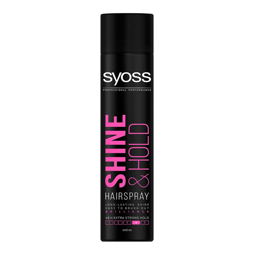 Syoss - Haarspray - Shine & Hold - 4 - 400ml