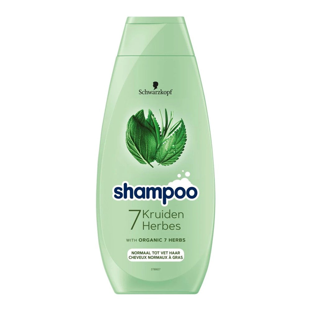 Schwarzkopf - Shampoo - 7 Kruiden - Organic 7 Herbs - 400ml