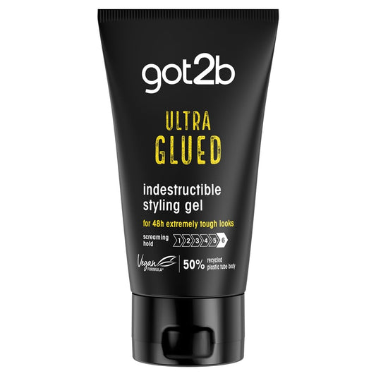 Got2b - Haargel - Ultra Glued - Indestructible Styling Gel - 150ml