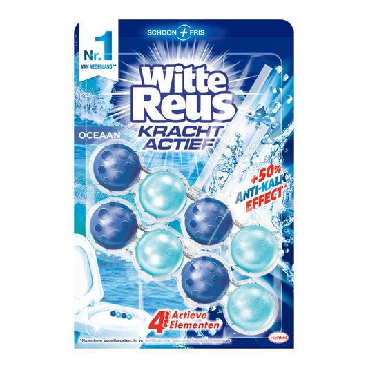 Witte Reus - Toiletblok - Kracht Actief - Ocean - 2 x 50g