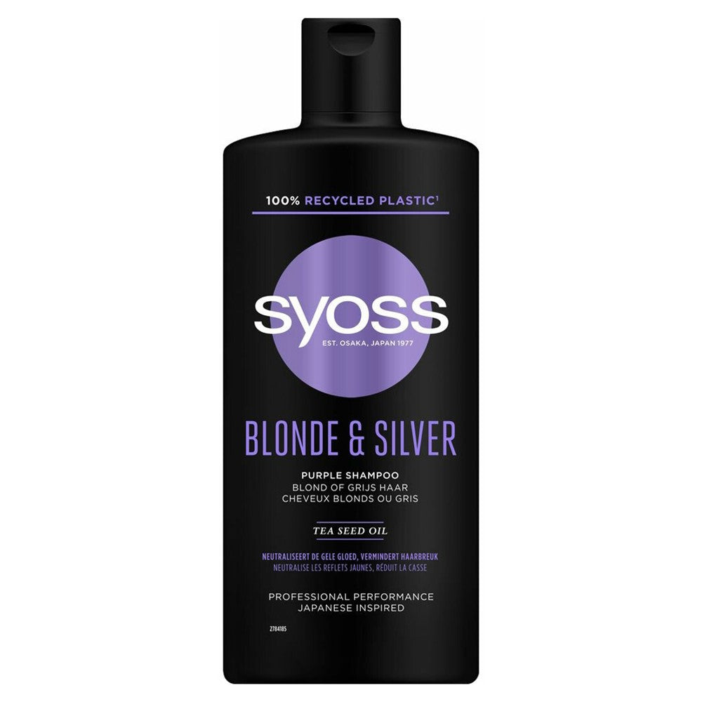 Syoss - Shampoo - Blonde & Silver - Purple Shampoo - 440ml