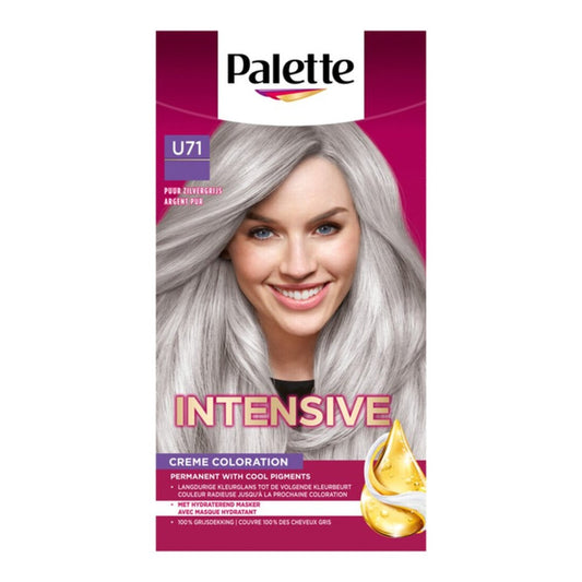 Poly Palette - Haarverf - U71 - Puur Zilvergrijs - 1 Stuk