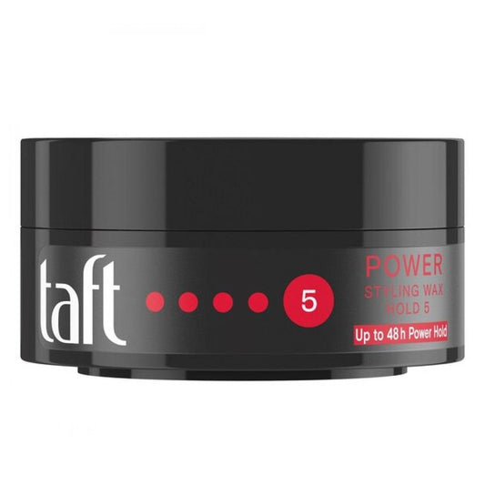 Taft - Haargel - Power Styling Wax - Hold Nr 5 - Shine Nr 3 - 75ml