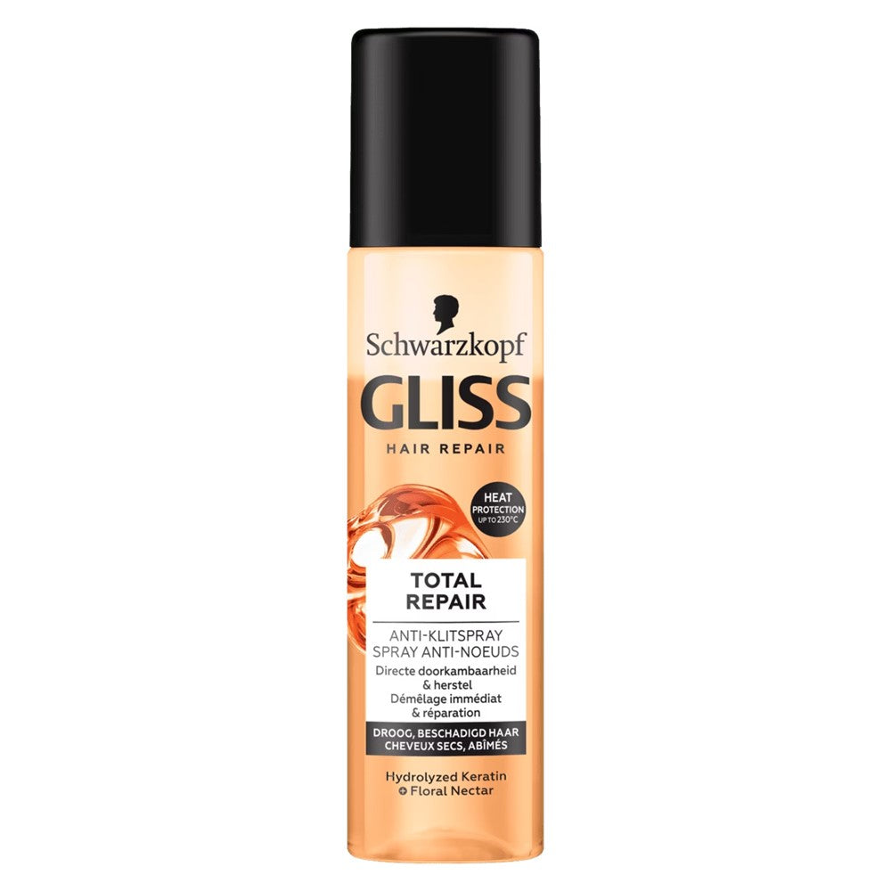 Gliss Kur - Conditioner - Spray - Total Repair - Anti-Klitspray - 200ml