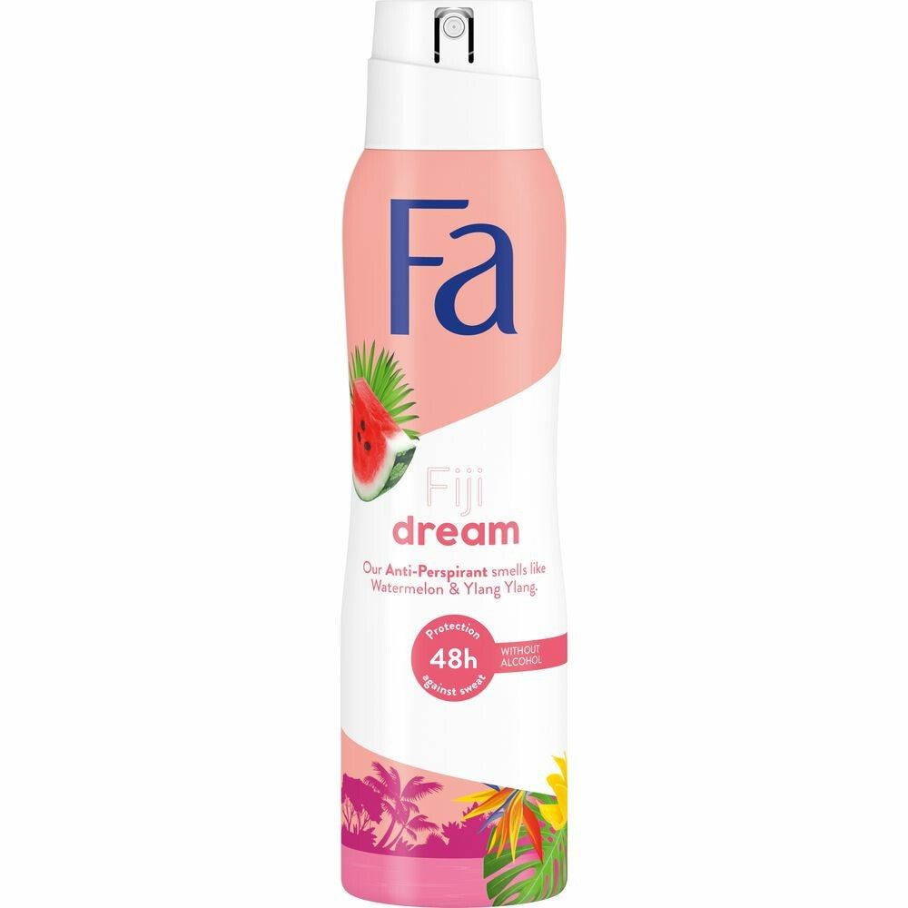 Fa - Deodorant - Spray - Fiji Dream - Watermelon & Ylang Ylang - 150ml