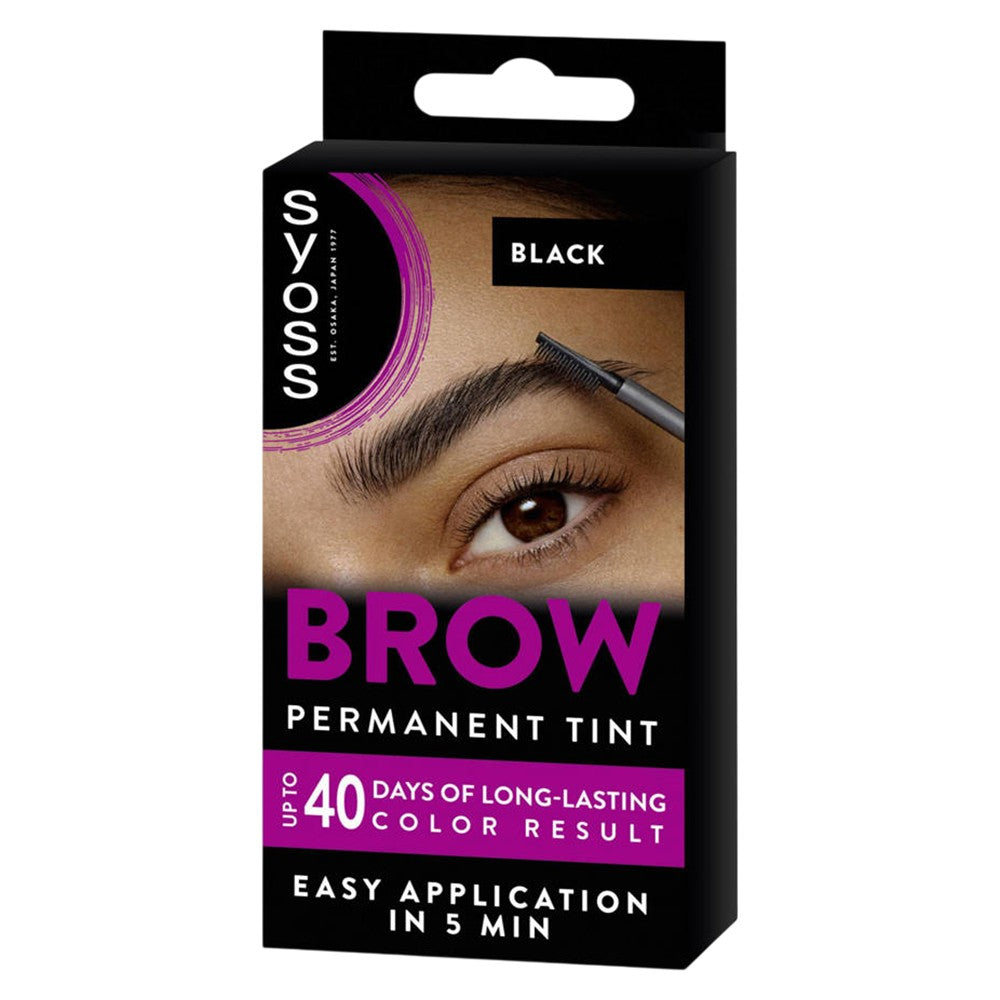 Syoss - Wenkbrauwverf - Permanent Tint - Zwart - 10ml
