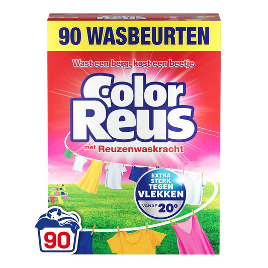Color Reus - Wasmiddel - Waspoeder - 90Wb/4.5kg