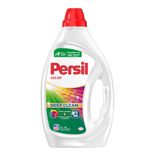 Persil - Wasmiddel - Vloeibaar - Color  - Deep Clean - 33Wb/1485ml