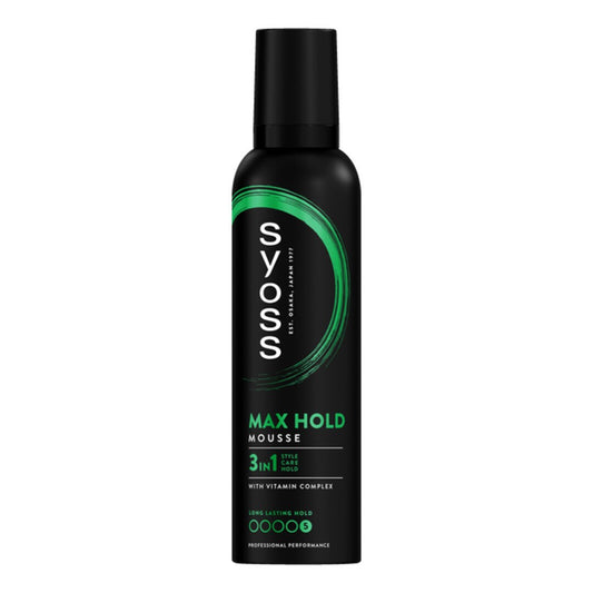 Syoss - Haarmousse - Hold Nr.5 - Max Hold - 3in1 - 250ml