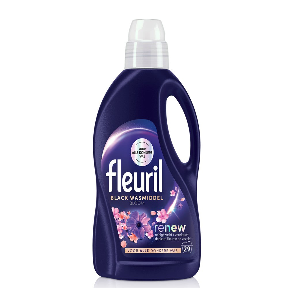 Fleuril - Wasmiddel - Vloeibaar - Renew - Black Bloom - 29Wb/1.305ml