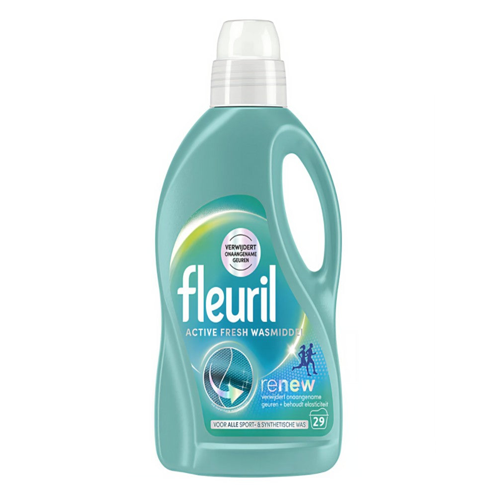Fleuril - Wasmiddel - Vloeibaar - Renew - Sport & Synthetische - 29Wb/1.305ml